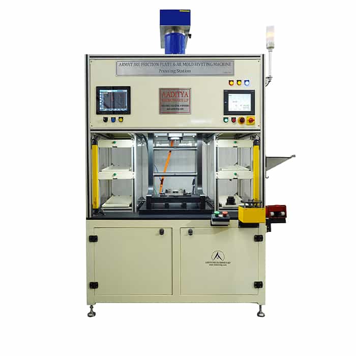 Armature Friction Plate & Ar Mold Riveting Machine
